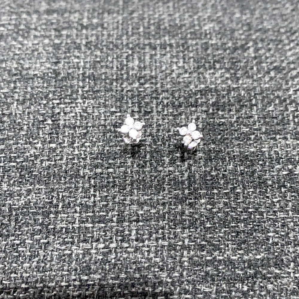 Sterling silver stud earrings